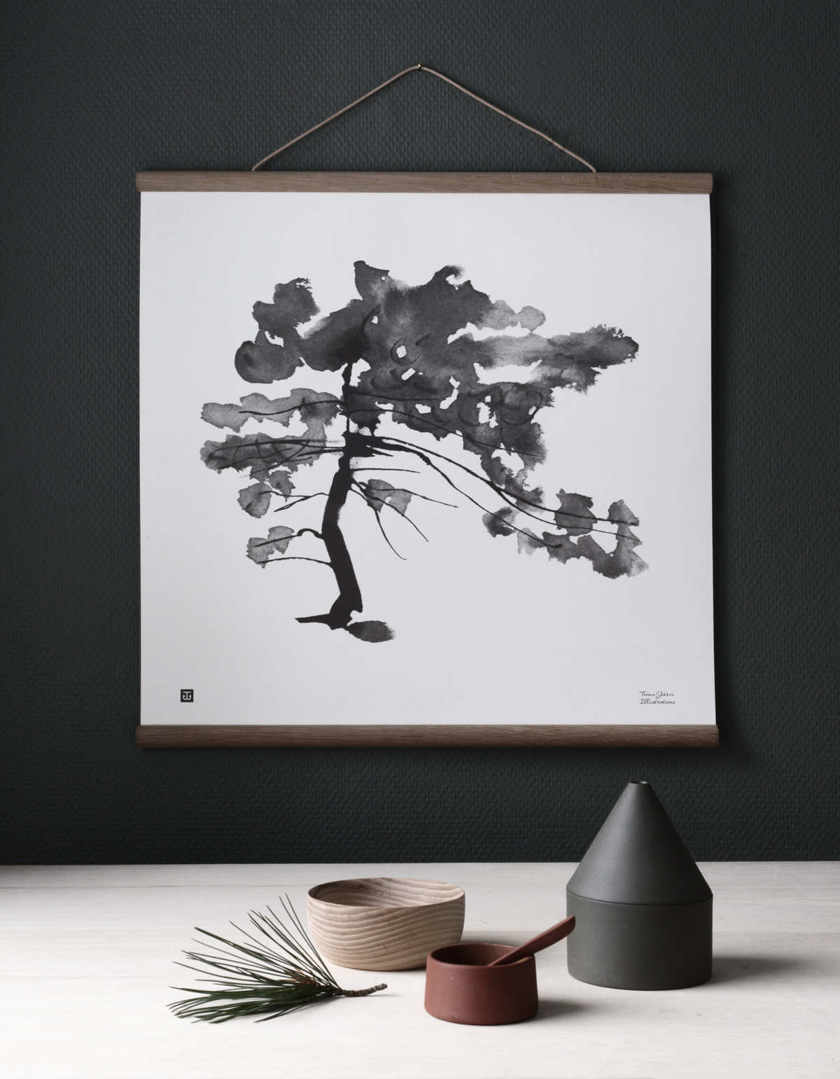 Feel forest wall art