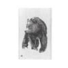 Woven gentle bear teatowel