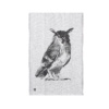 Owl tea towel