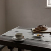 Woven pine cone table runner