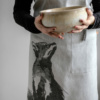 Woven fox apron