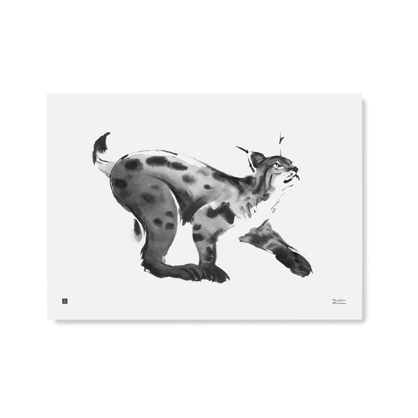Lynx art print