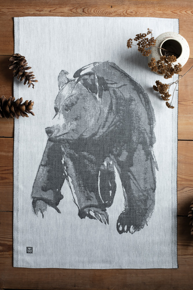 Tea Towel - Black Bear