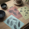 clover, willow & pondweed colored posters