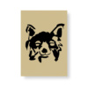 Fox Tales Happy mini art print