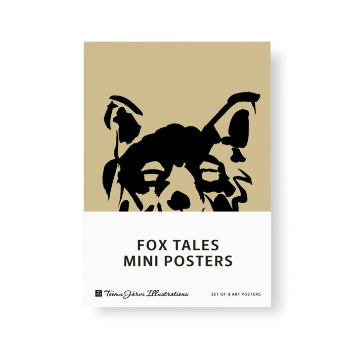 Fox Tales Mini Posters set of 4 posters