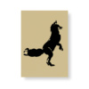 Fox Tales Playful mini art print