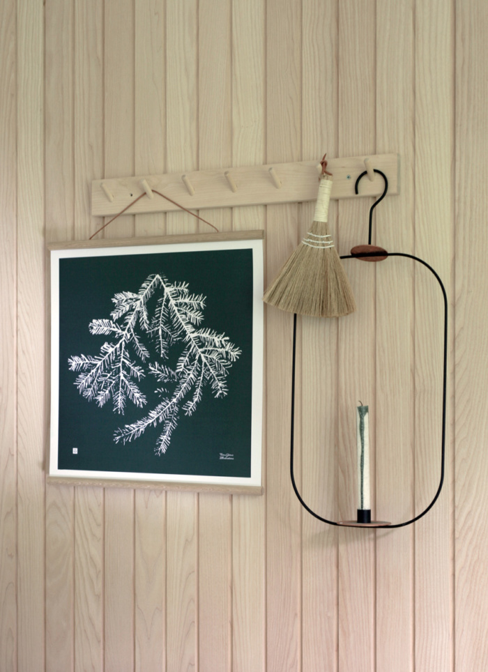 Forest Green Spruce Branch art print
