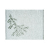 Spruce branch place mat, green