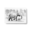 Mastodon postcard