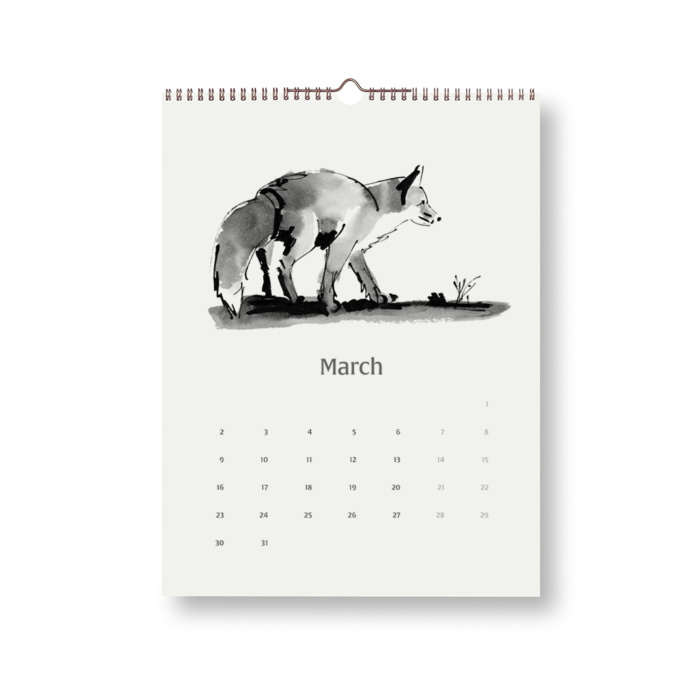 The Heart of the Forest calendar 2026