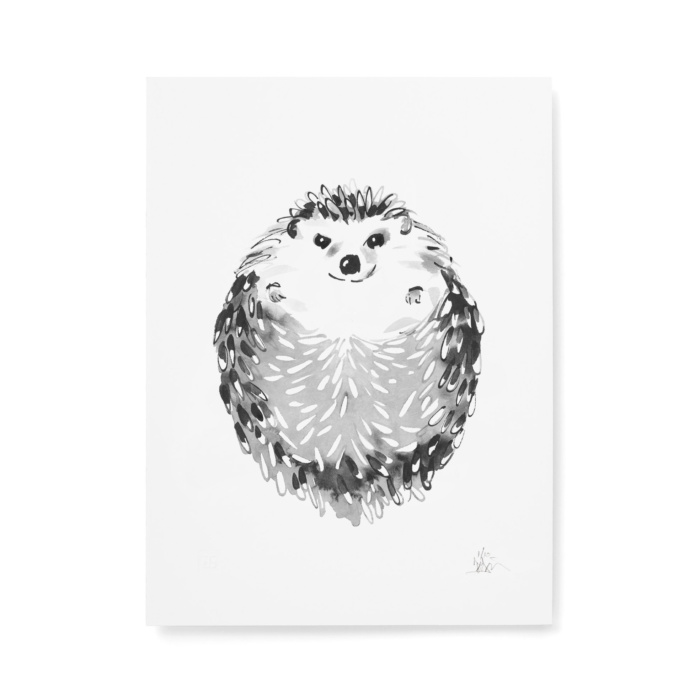 Hedgehog fine art print