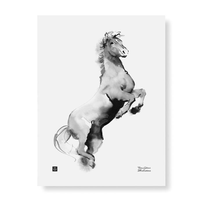 Horse art print