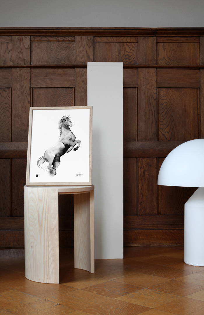 Horse art print