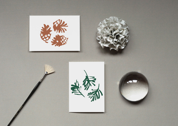 Cones postcard