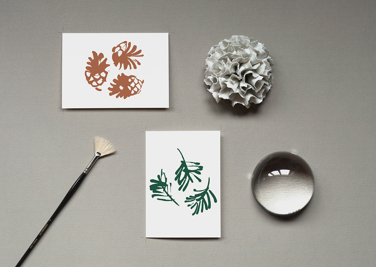 Cones postcard