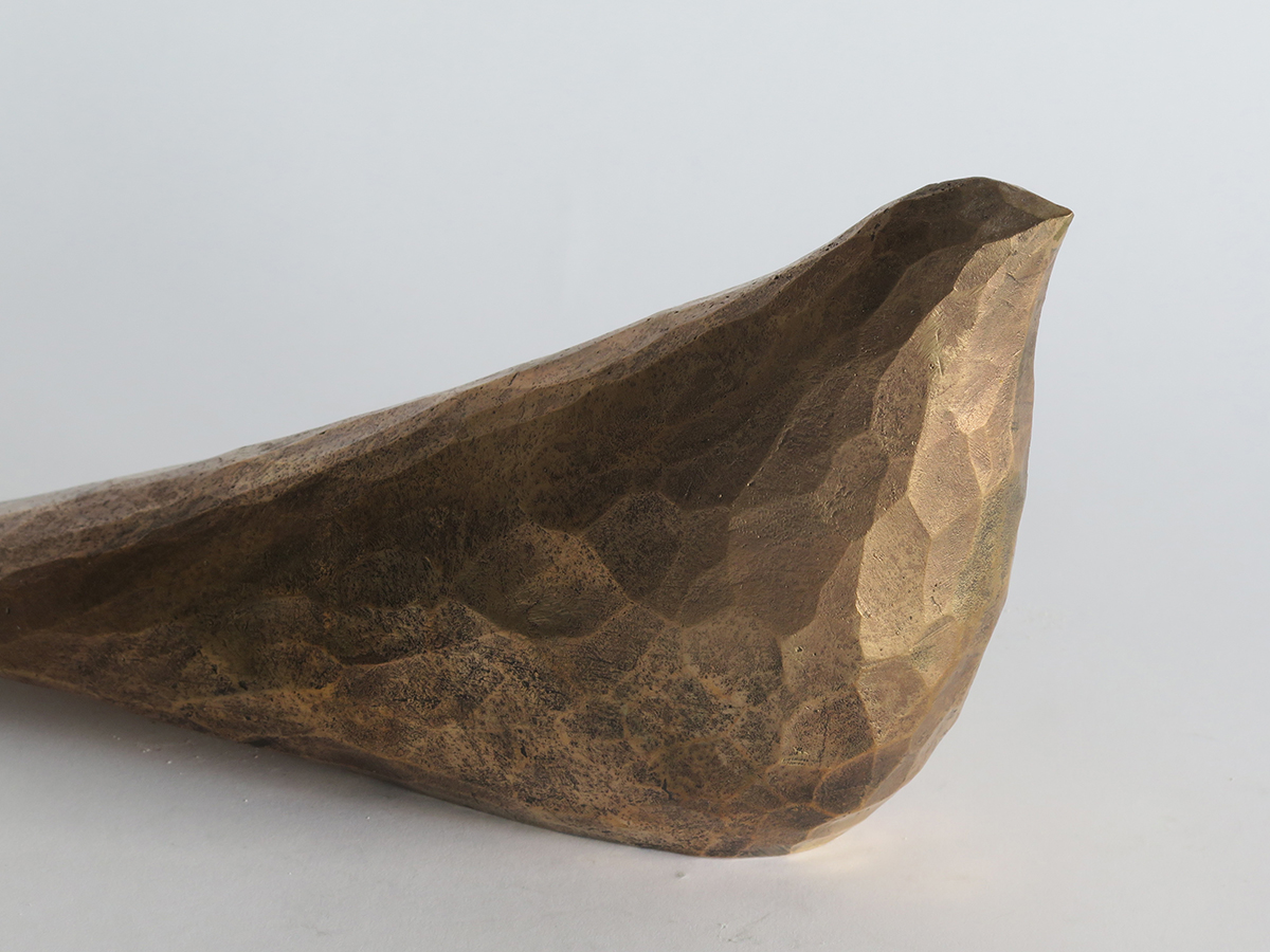 Spirit bird, large - bronze, polished