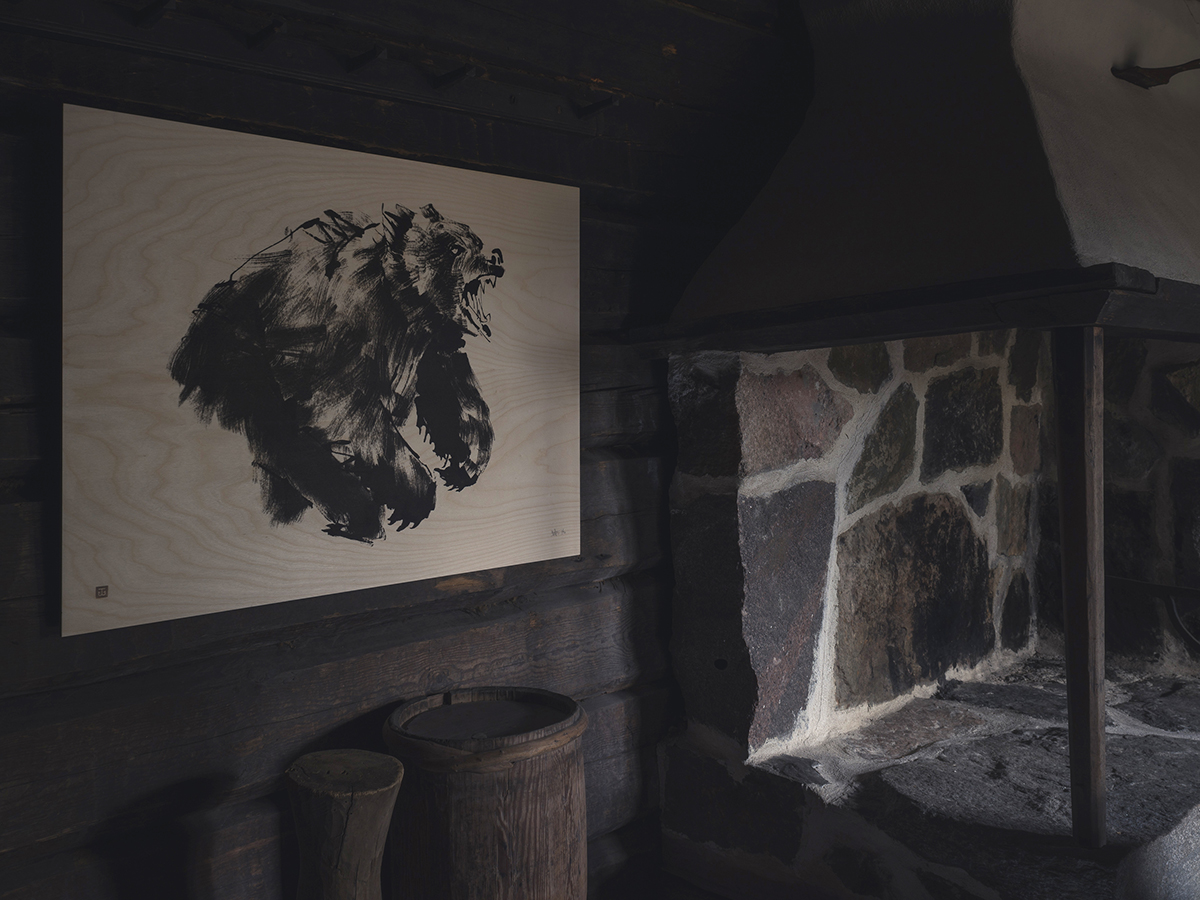 Custom Plywood Fine Art Print