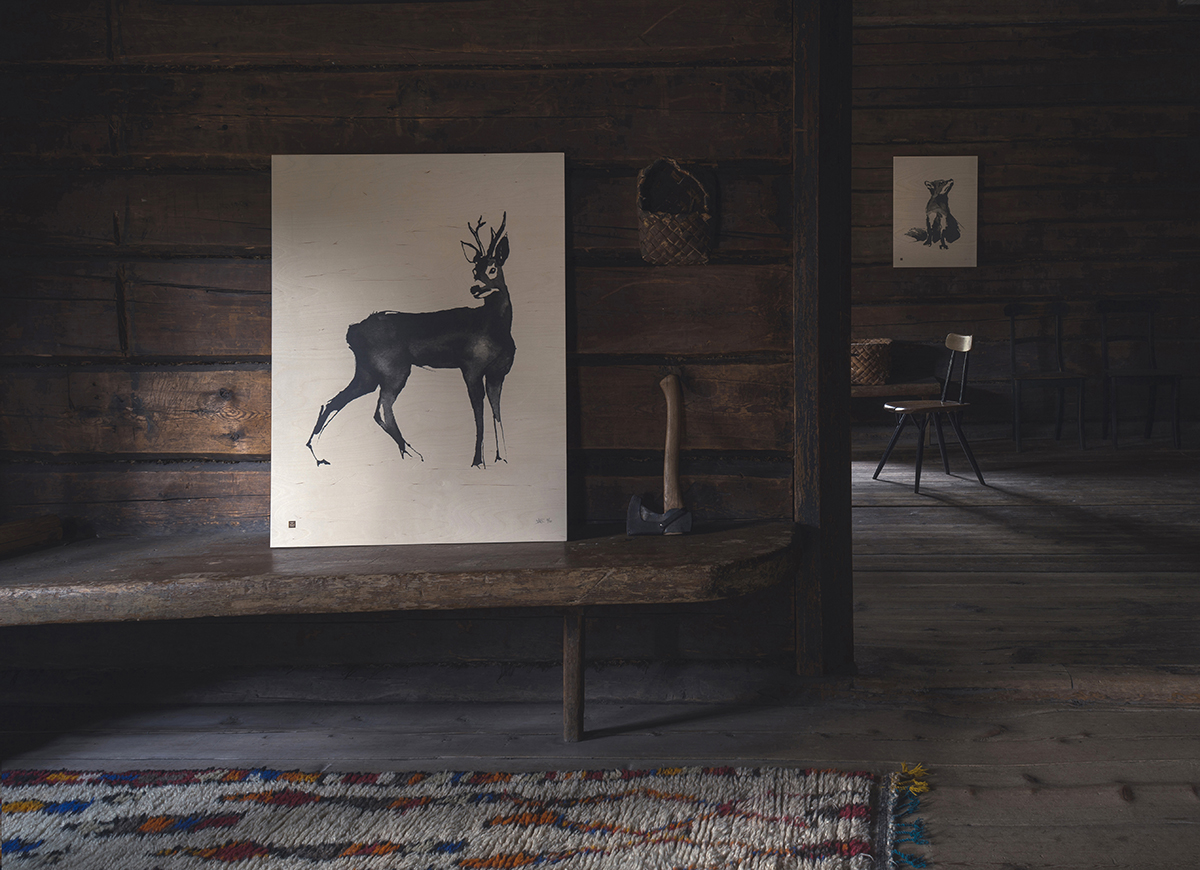 Custom Plywood Fine Art Print